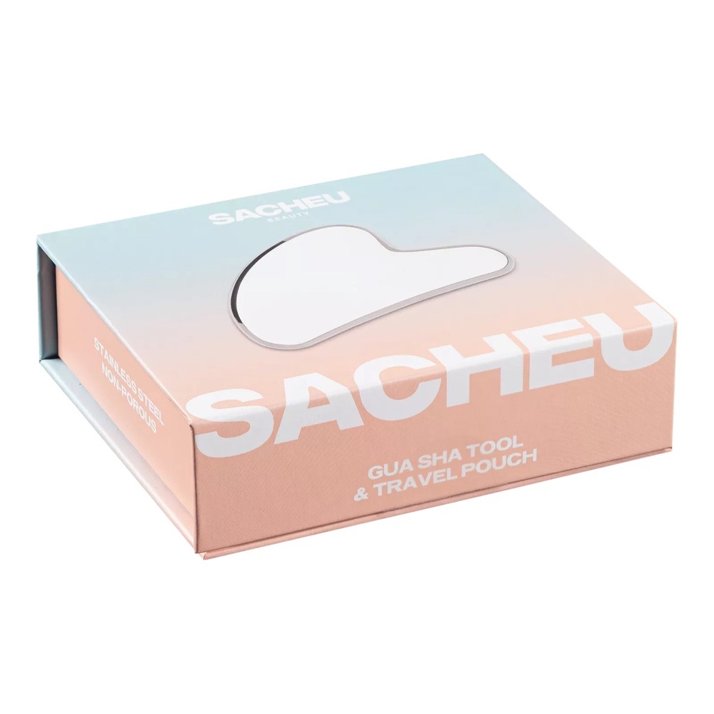 Sacheu Gua Sha Tool with Travel Pouch